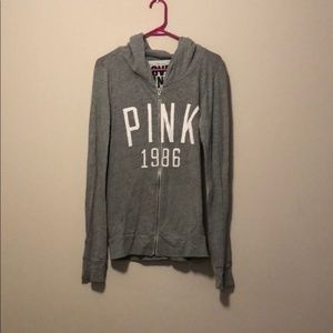 New PINK Zip Up